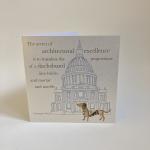 St Paul's Dachshund Greeting Card